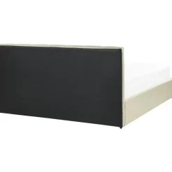 Beliani DREUX - Bed met opbergruimte - Beige - 160 x 200 cm - Polyester New