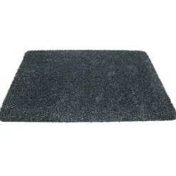 Merkloos Droogloopmat - antislip - antraciet - 40 x 60 cm - Deurmat