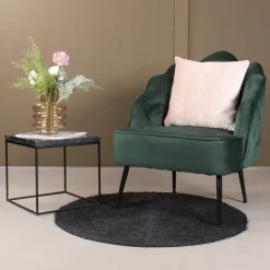 DS4U - Lindsey fauteuil - donkergroen Hot