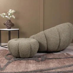 DS4U - Olivia DLX fauteuil teddy - groen Best