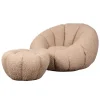 DS4U - Olivia fauteuil set teddy - beige Clearance
