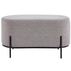 DS4U - Torben hocker duo 80x40x42 cm bouclé beige New