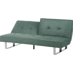 Beliani DUBLIN - Slaapbank 3-zits - Groen - Polyester Discount