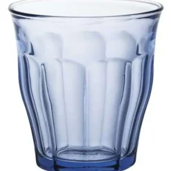 Duralex Drinkglazen Prisme - 6 stuks - blauw - glas - 250 ml Outlet