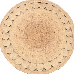 Dutch Lifestyle - Jute - Vloerkleed - 150x150 cm - Beige Online