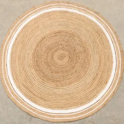 Dutch Lifestyle - Jute - Vloerkleed - 200x200 - Beige Online