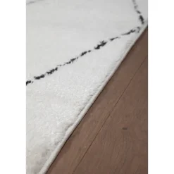 Dutch Lifestyle - Polyester - Vloerkleed - 230x160cm - Wit Clearance