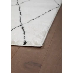 Dutch Lifestyle - Polyester - Vloerkleed - 230x160cm - Wit Clearance