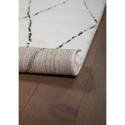 Dutch Lifestyle - Polyester - Vloerkleed - 230x160cm - Wit Clearance