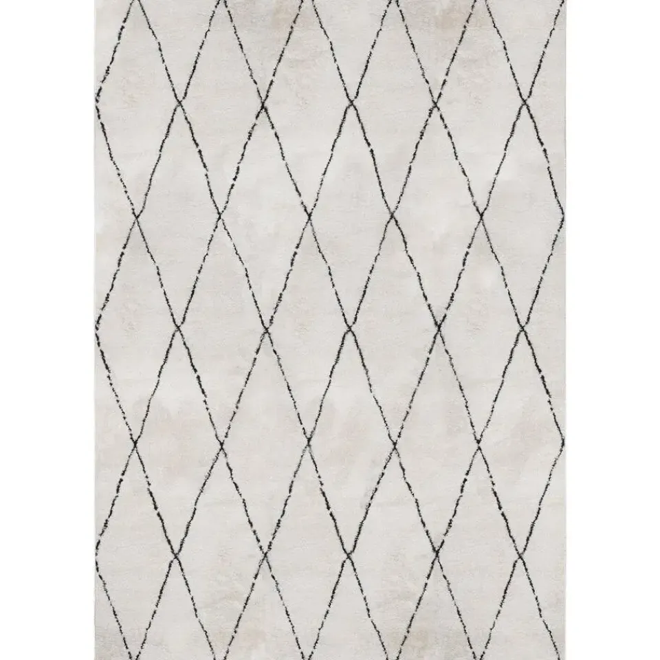 Dutch Lifestyle - Polyester - Vloerkleed - 300x200cm - Wit Hot