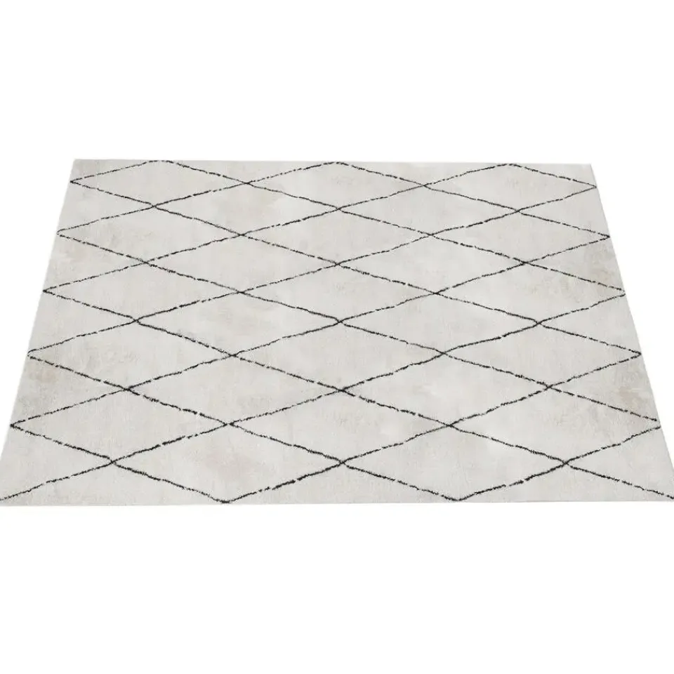 Dutch Lifestyle - Polyester - Vloerkleed - 300x200cm - Wit Hot