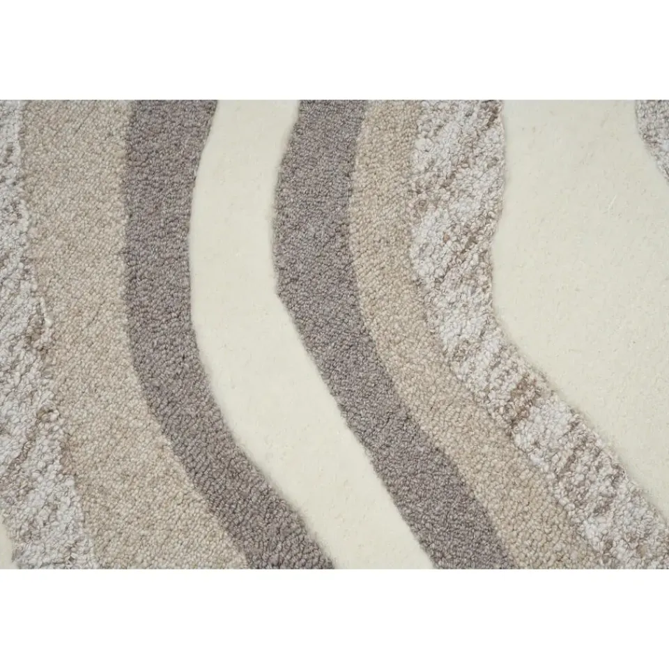 Dutch Lifestyle - Wol - Vloerkleed - 160x230cm - Grijs Hot