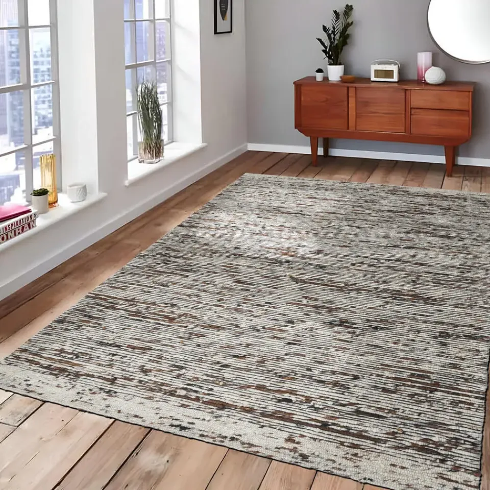 Dutch Lifestyle - Wol - Vloerkleed - 160x230cm - Grijs Online