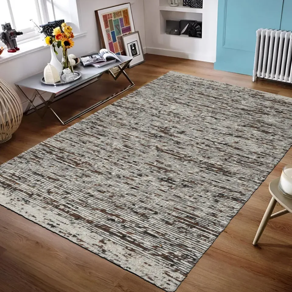 Dutch Lifestyle - Wol - Vloerkleed - 160x230cm - Grijs Online