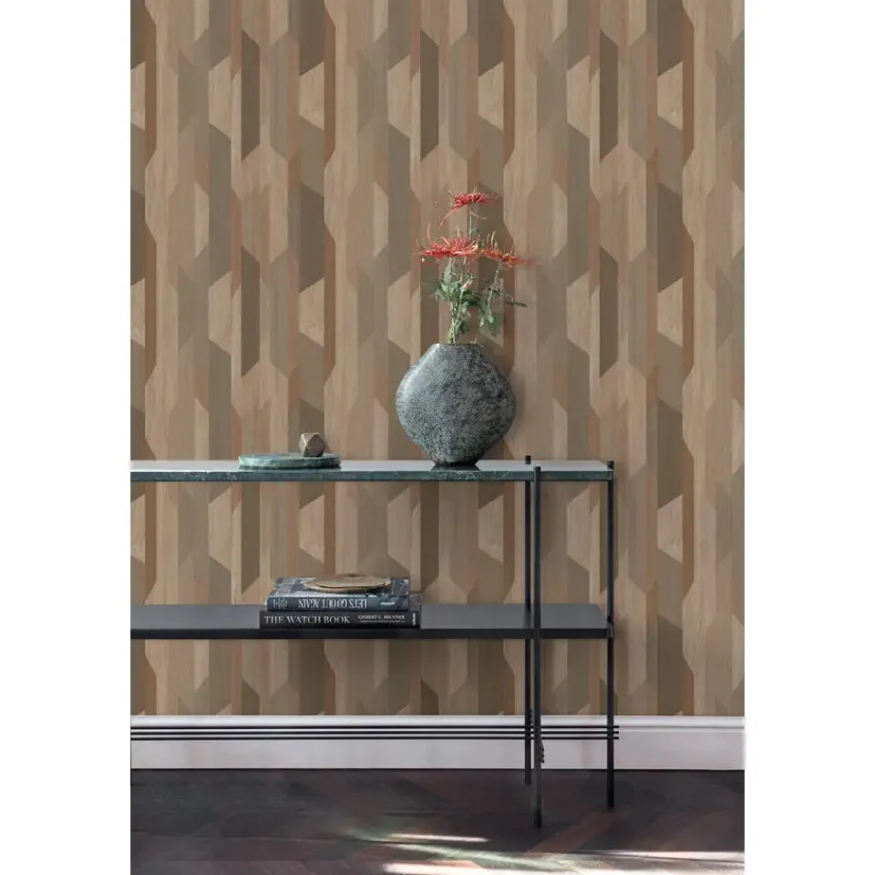 Dutch Wallcoverings - Asperia- Kiruna bruin - A57002 Best
