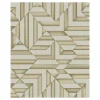 Dutch Wallcoverings - Galactik ruit/streep beige/goud - 0,53x10,05m New