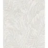 Dutch Wallcoverings - Grace Tropical palm leaf silver - GR322101 Clearance
