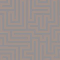 Dutch Wallcoverings - Indulgence Maze grey/rose/gold - 0,53x10,05m Discount