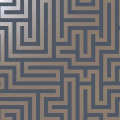 Dutch Wallcoverings - Indulgence Maze navy - 0,53x10,05m Online