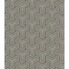 Dutch Wallcoverings - Onyx dessin grijs/beige - 0,53x10,05m Hot