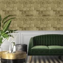Dutch Wallcoverings - Palma steen beige - 0,53x10,05m Sale