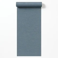 Dutch Wallcoverings Vliesbehang Linen & Textures uni - blauw - 10,05m x 53cm Hot