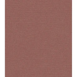 Dutch Wallcoverings Vliesbehang Linen & Textures uni - rood - 10,05m x 53cm New