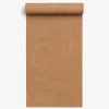 Dutch Wallcoverings Vliesbehang Linen & Textures uni - browngold - 10,05m x 53cm Clearance