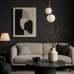 Dutch Wallcoverings Vliesbehang Linen & Textures uni - blacksilver - 10m x 53cm Outlet