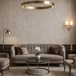 Dutch Wallcoverings Vliesbehang Renaissance basket weave - grijs - 10,05m x 53cm Outlet