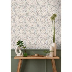 Dutch Wallcoverings Vliesbehang Artifice mozaïc tegel - beige/terra - 10m x 53cm Sale