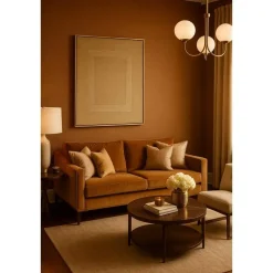 Dutch Wallcoverings Vliesbehang Linen & Textures uni - goud - 10,05m x 53cm Clearance