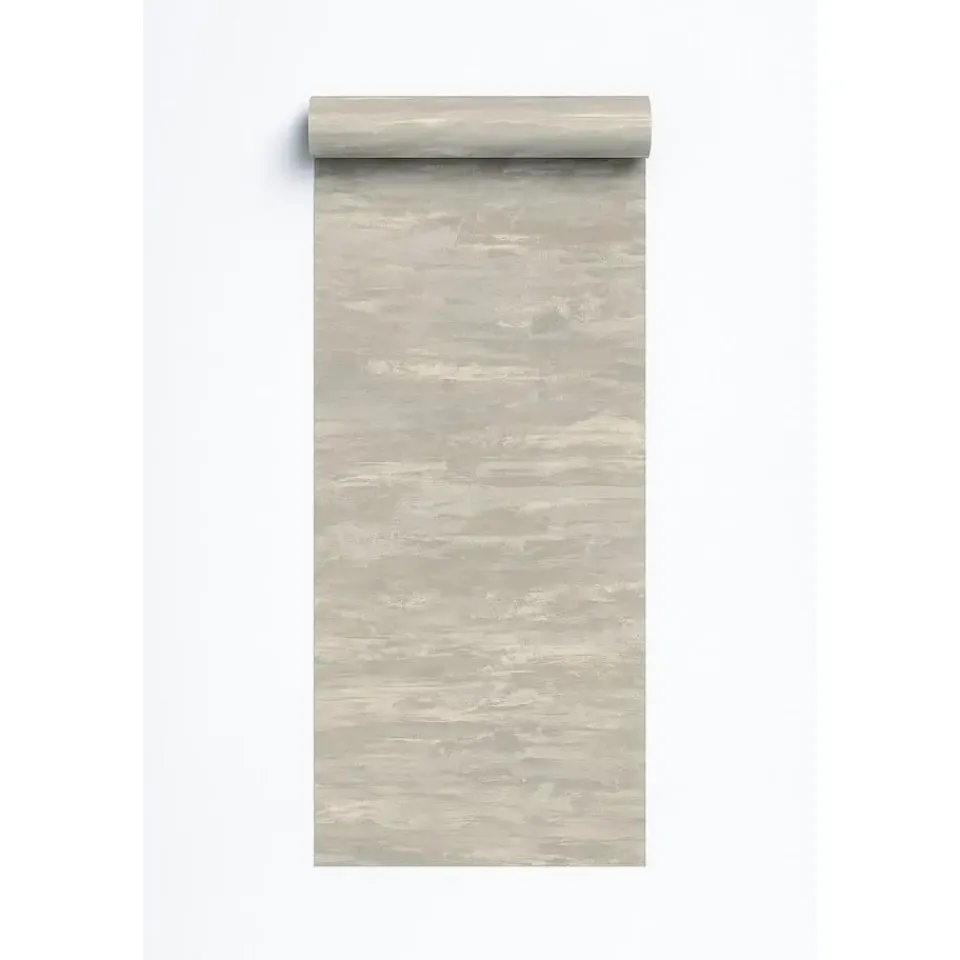 Dutch Wallcoverings Vliesbehang Arcadia kaleidoscoop textuur - grijs - 10mx53cm New