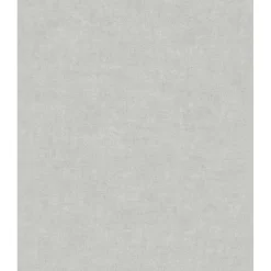 Dutch Wallcoverings Vliesbehang Linen & Textures uni - grijs - 10,05m x 53cm