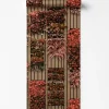 Dutch Wallcoverings Vliesbehang Artifice planken/planten - beige/grn - 10mx53cm Clearance