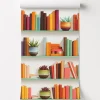 Dutch Wallcoverings Vliesbehang Artifice boeken/planken - grijs - 10,05m x 53cm Discount