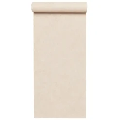 Dutch Wallcoverings Vliesbehang Fabric Touch velvet - crème - 10,05m x 53cm Hot