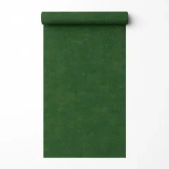 Dutch Wallcoverings Vliesbehang Linen & Textures uni - greengold - 10,05m x 53cm