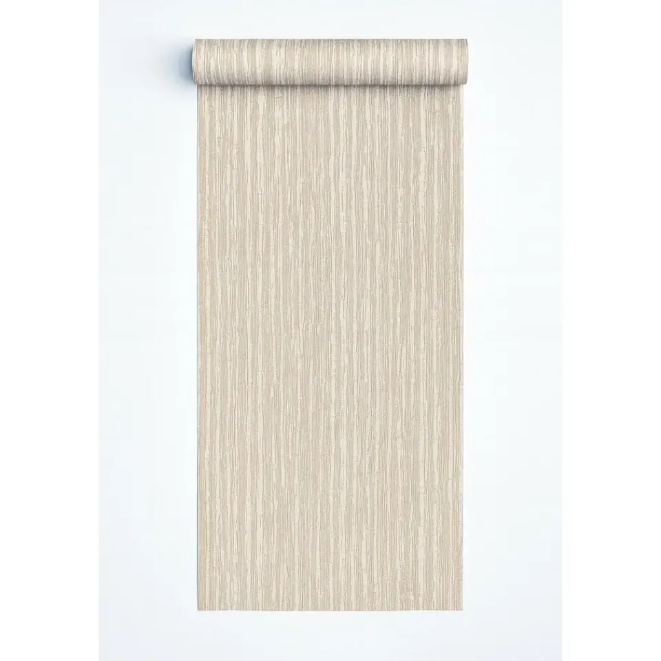 Dutch Wallcoverings Vliesbehang Embellish silk texture - beige - 10,05m x 53cm Hot