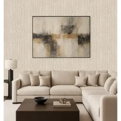 Dutch Wallcoverings Vliesbehang Embellish silk texture - beige - 10,05m x 53cm Hot