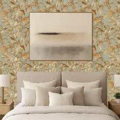 Dutch Wallcoverings Vliesbehang Wallstitch bird of paradise - groen - 10m x 53cm New