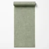 Dutch Wallcoverings Vliesbehang Linen & Textures uni - groen - 10,05m x 53cm Hot