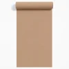 Dutch Wallcoverings Vliesbehang Linen & Textures uni - terracotta - 10m x 53cm Online