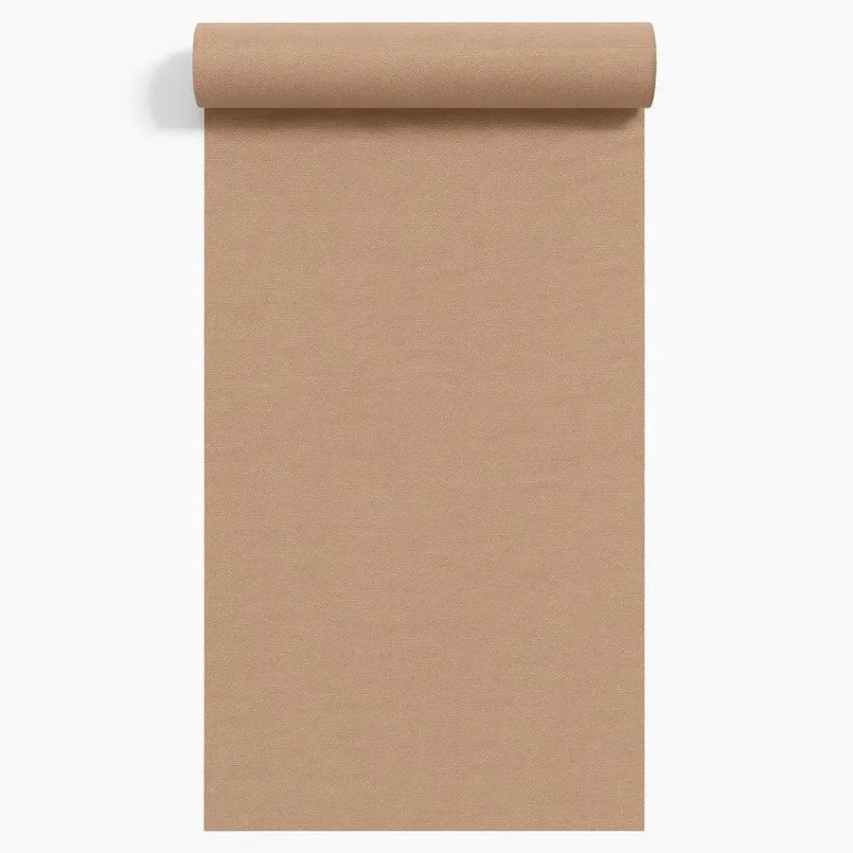 Dutch Wallcoverings Vliesbehang Linen & Textures uni - terracotta - 10m x 53cm Online