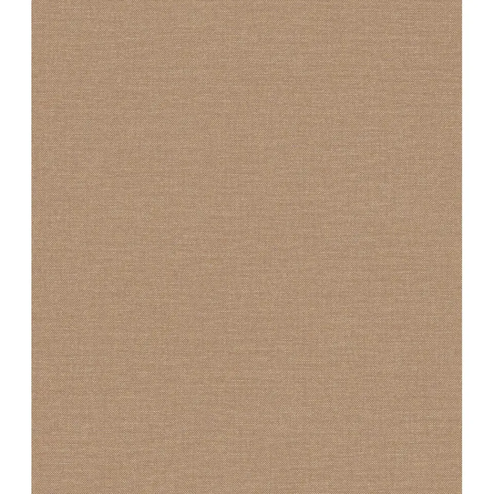 Dutch Wallcoverings Vliesbehang Linen & Textures uni - terracotta - 10m x 53cm Online