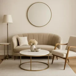 Dutch Wallcoverings Vliesbehang Linen & Textures uni - beige - 10,05m x 53cm Hot