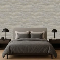 Dutch Wallcoverings Vliesbehang Arcadia kaleidoscoop textuur - grijs - 10mx53cm Sale