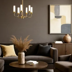 Dutch Wallcoverings Vliesbehang Linen & Textures uni - goud - 10,05m x 53cm Best