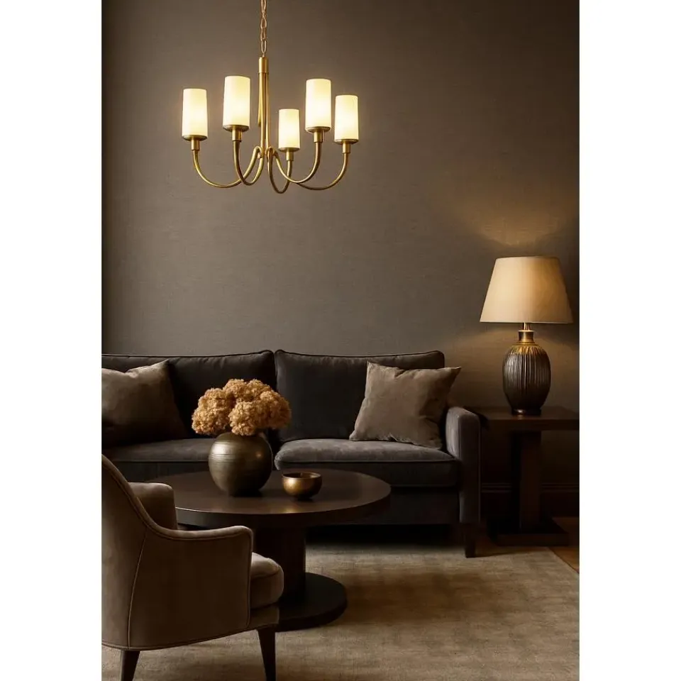 Dutch Wallcoverings Vliesbehang Linen & Textures uni - goud - 10,05m x 53cm Best