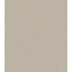 Dutch Wallcoverings Vliesbehang Linen & Textures uni - taupe - 10,05m x 53cm Clearance
